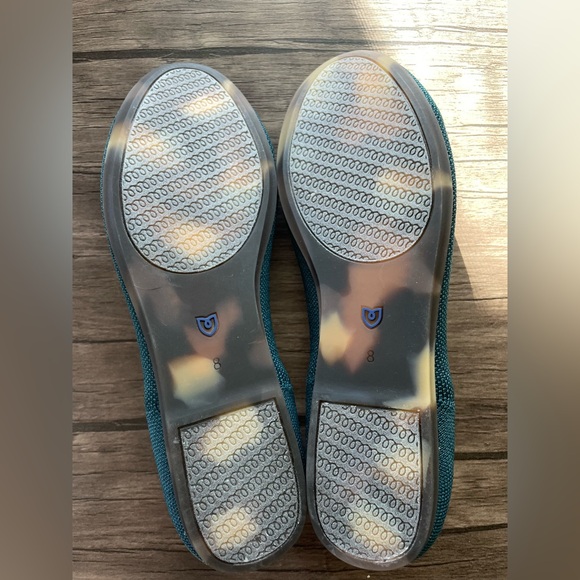 Rothy’s The Flat in Deep Emerald Size 8 - Picture 3 of 8